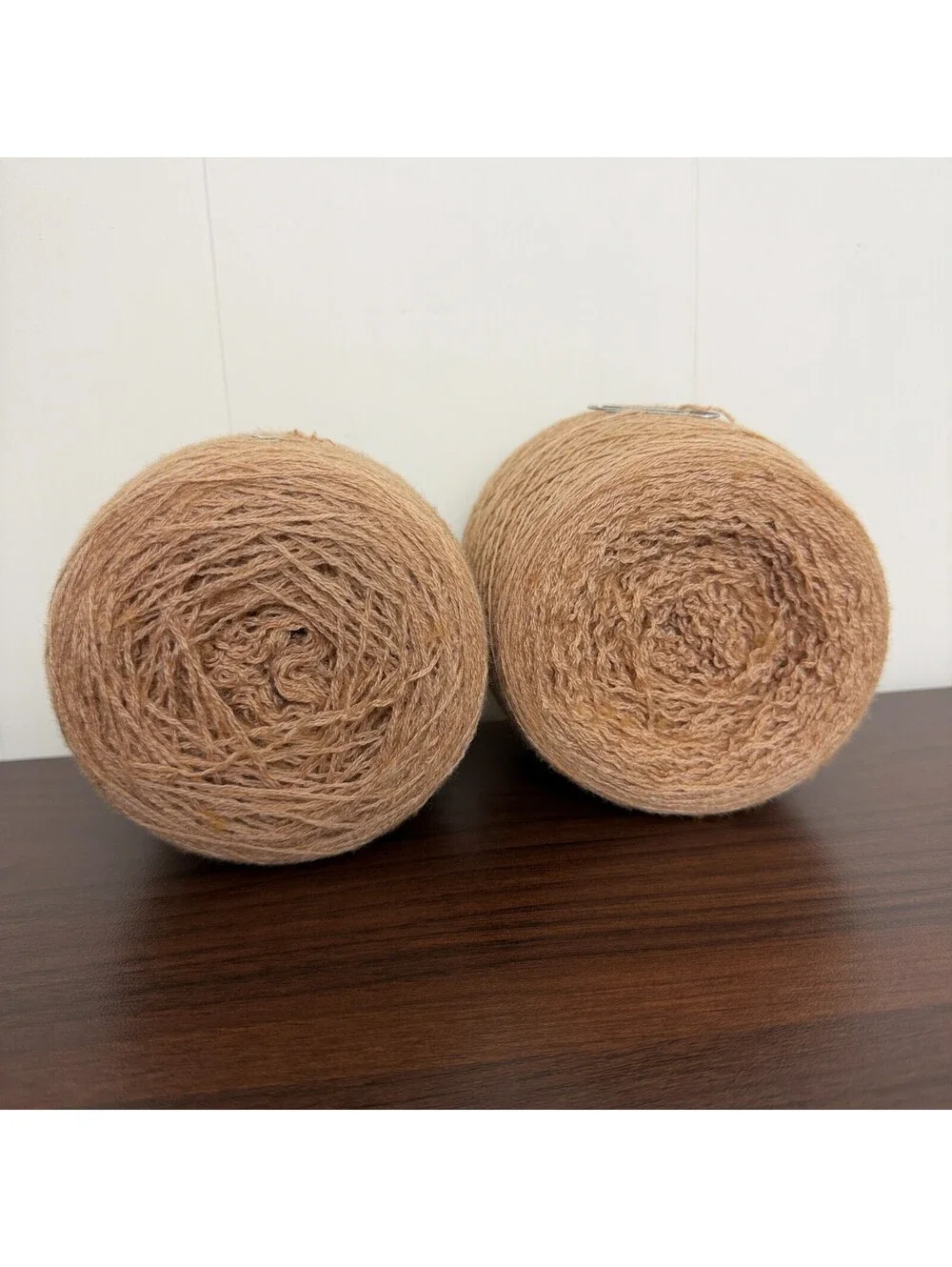 Reclaimed Merino Blend Sport/DK Yarn 870 Yds Caramel 346g (2 Cakes)